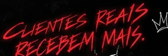 Clientes reais recebem mais.